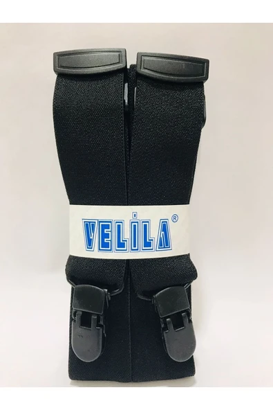 VELİLA Pantolon Askısı Erdoğan Hobi Pantalon Askısı Ünisex Siyah Yetişkin Yıkanabilir - 4