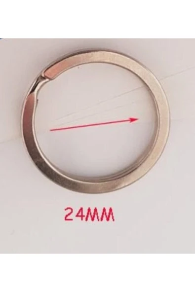 Hobinet Makrome 24 Mm Ezme Anh. Halkası Sarı 100 Adet - 2