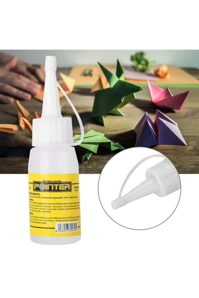 Sermet Süs Dünyası 1 Adet Soğuk Sıvı Silikon Yapıştırıcı (30ml'lik) - 2