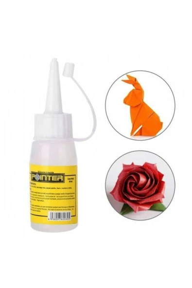 Sermet Süs Dünyası 1 Adet Soğuk Sıvı Silikon Yapıştırıcı (30ml'lik)