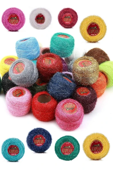 Artus Tedarik 8 Adet 25 Gr. Polyester Simli Punch Ipi