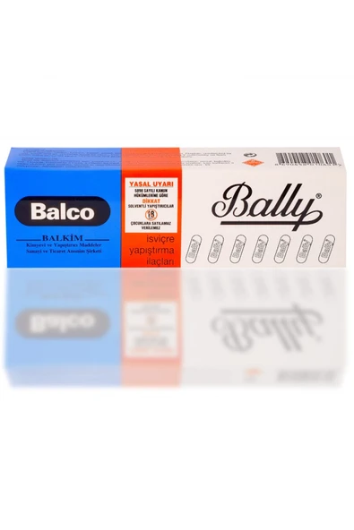 Bally Balco C8 Solvent Yapıştırıcı Tüp 50 gr - Çanta Ayakkabı Deri Kösele Kumaş Yapıştırıcısı - 2
