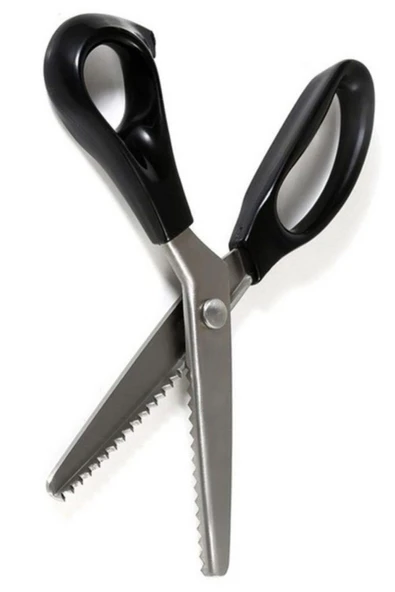 sgshobby Sülfile Makası - Zig Zag - Tırtıklı Kesen Makas 23 Cm - 2