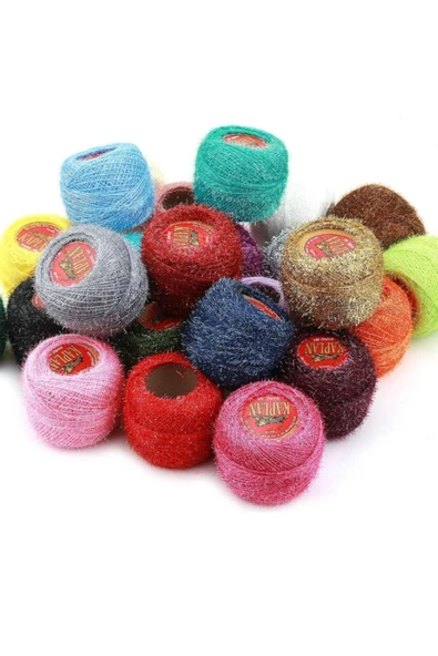 Artus Tedarik 8 Adet 25 Gr. Polyester Simli Punch Ipi - 2