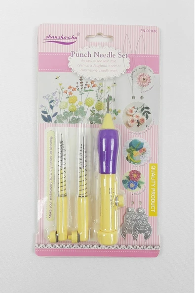 MinaCarin Panç (PUNCH) Iğnesi Nakış Seti