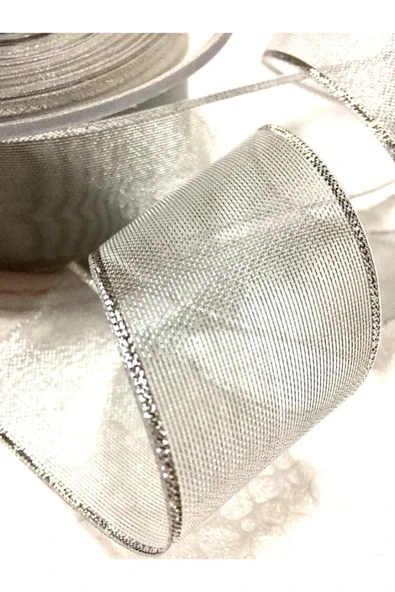 Sermet Süs Dünyası Gümüş Takı Kurdelası (2 Mt'lik) Gümüş Dekor Hediyelik Kurdelası - 2