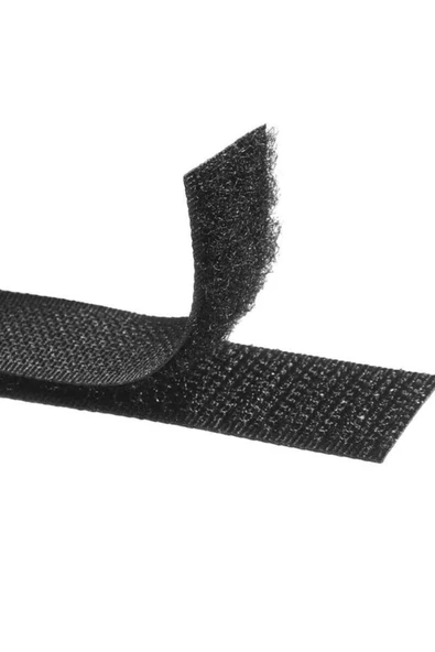 Sermet Süs Dünyası 5 Metre Siyah Cırt Cırtlı Bant-kaliteli Cırt Bant-cırt Cırt Band-çift Taraflı Cırt En 2cm X Boy 5 Mt - 2