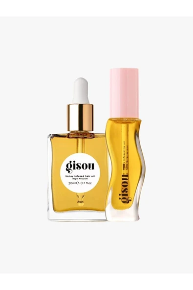 Ultimate Glow Duo-Daha Sağlıklı, Parlak Saçlar, Dudaklar İçin Saç Ve Dudak Yağı Seti (20 ml + 8 ml)