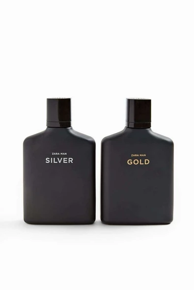 Man Sılver Edt 100 ml+ Man Gold Edt 100 ml Edt Erkek Ikili Parfüm Seti 20210012999993-57