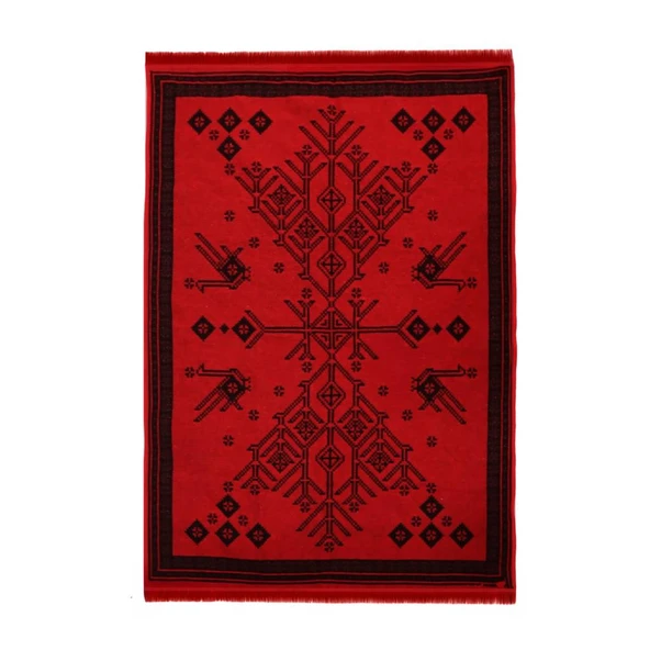 Bigghome Kilim, Makinede Yıkanabilir, Modern Desenli, 120x180 cm, SA25CY