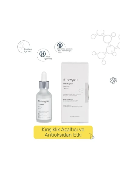 Newgen Peptit & Kırışıklık Azaltıcı Ve Antioksidan Etkiserum 30 ml