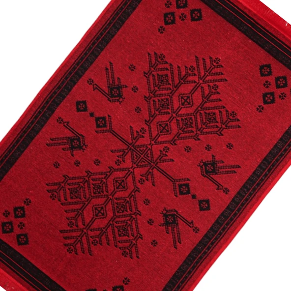 Bigghome Kilim, Makinede Yıkanabilir, Modern Desenli, 80x150 cm, SA25CY - 2