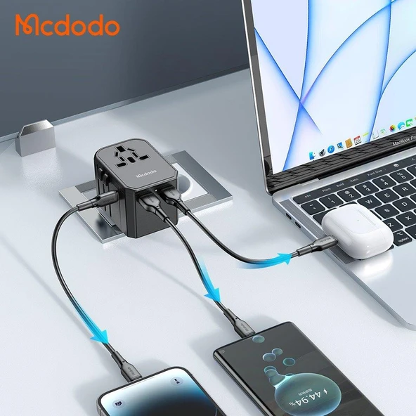 Mcdodo CP-4290 Priz Dönüştürücü Universal Seyahat Adaptörü - 3