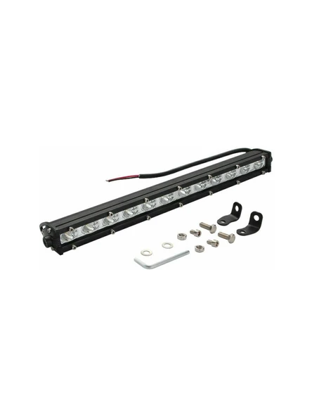 36W 12 Led Tek Sıra Off Road Yayıcı Gündüz Farı Lambası Projektör