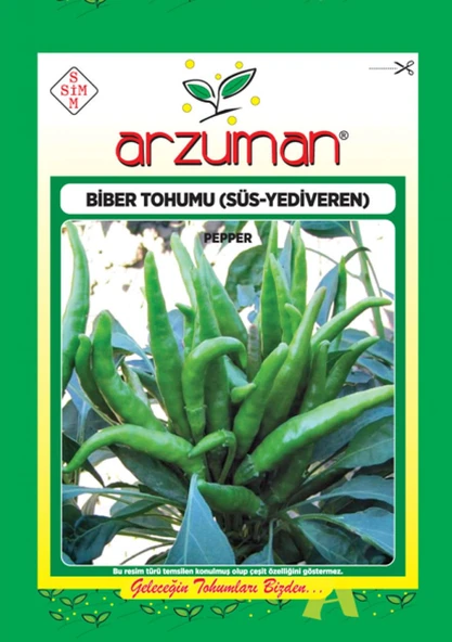 Arzuman Süs Yediveren Biber Tohumu 10 gr - 1