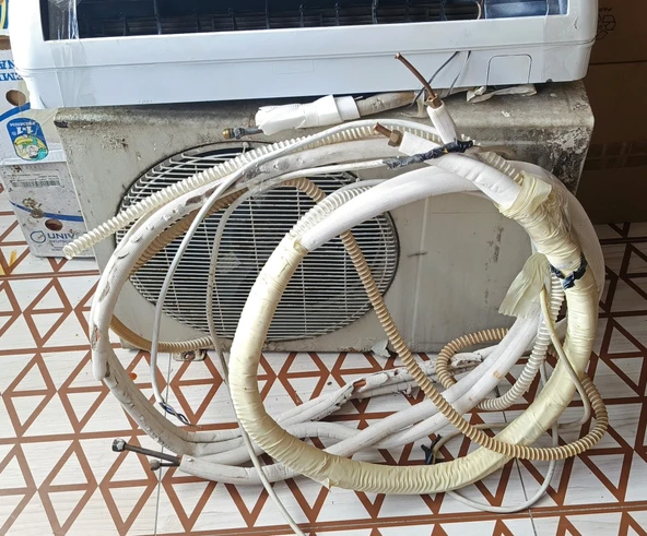 Arızalı 7000 BTU LG Beko Klima 5mt Gidiş Geliş Tasisat Bakır Kablo Dahildir. - 4