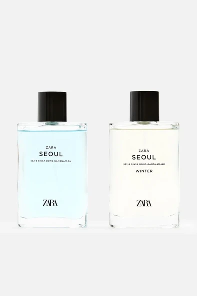 SEOUL EDT + ZARA SEOUL WINTER EDT 2 X 90ML