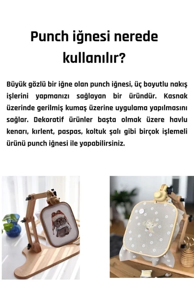 MinaCarin Punch (PANÇ) Iğnesi Seti Saba - 3