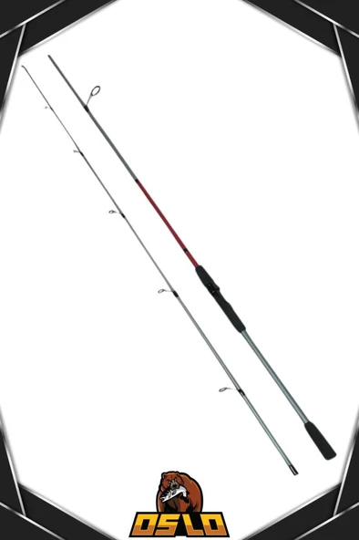 Oslo Prime 4000 Oslo Big Bass 240cm 10-40gr 8 Örgü Spin Olta Seti - 3