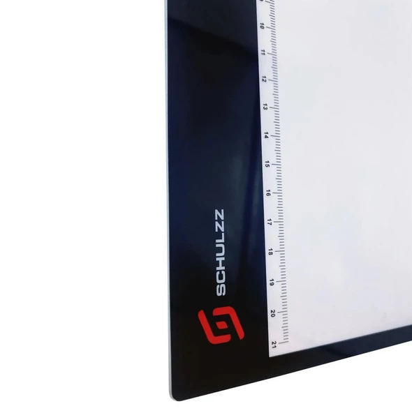 Led Işıklı Siyah Çerçeveli A4 Çizim Kopyalama 3 Seviyeli Ayarlanabilir Portre Çizim Tableti - 3