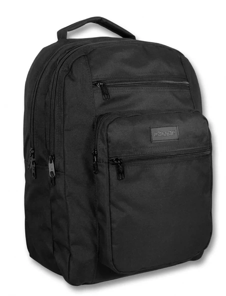 Cennec Dört Bölmeli Siyah Sırt Çantası ürün görseli