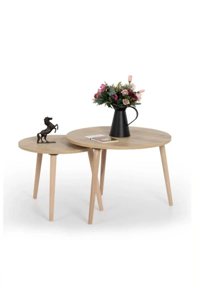 FAYMEND Roma 2'li Orta Sehpa Rivoli - Resim 3