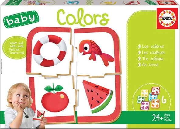 Educa Baby Colors Bebek Eğitim Serisi - 24 Ay ve Üzeri