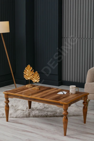 FAYMEND Inci Ceviz Lüx Ahşap Orta Sehpa ürün görseli