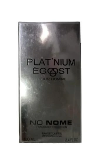 No Nome Platinium Egost Pour Home 100 Ml Edt