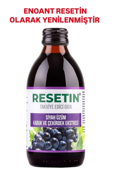 250 ml Siyah Üzüm Kabuk Ve Çekirdek Ekstraktı Takviye Edici Gıda