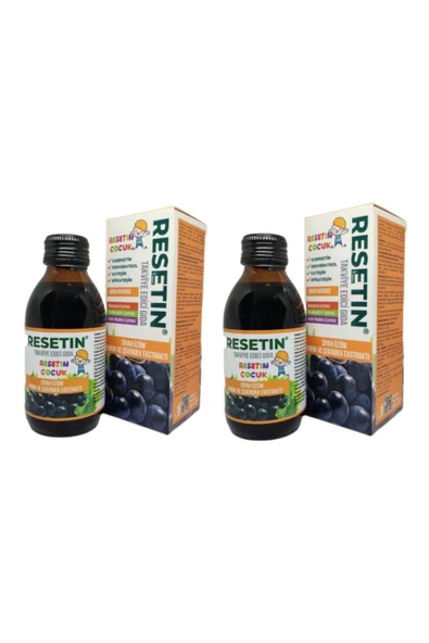 Çocuk 125 ml Siyah Üzüm Kabuk Ve Çekirdek Ekstraktı Takviye Edici Gıda 2'li - 2