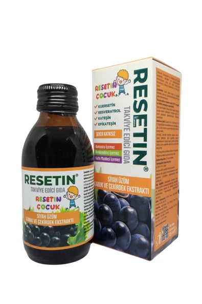 Çocuk 125 ml Siyah Üzüm Kabuk Ve Çekirdek Ekstraktı Takviye Edici Gıda - 2
