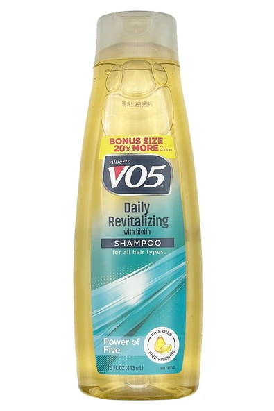Alberto VO5 Biotin İçeren Günlük Canlandırıcı Şampuan 443ML