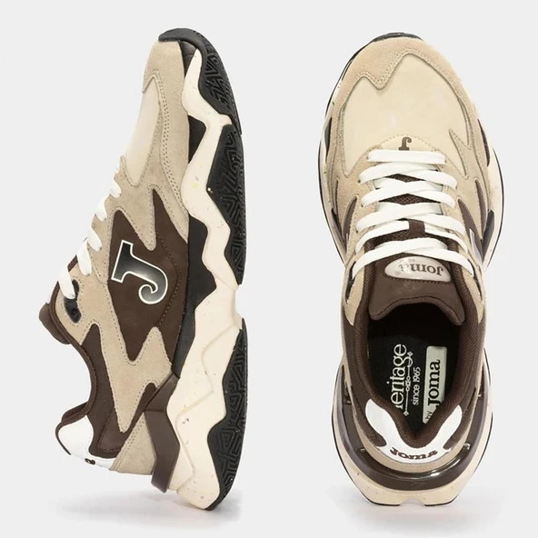 Joma C1400 Men 2424 Beige Brown Erkek Günlük Spor Ayakkabı C1400W2424 - 3