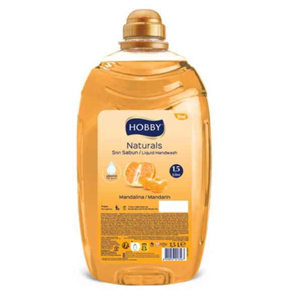 HOBBY SIVI EL SABUNU MANDALİNA 1500 ML