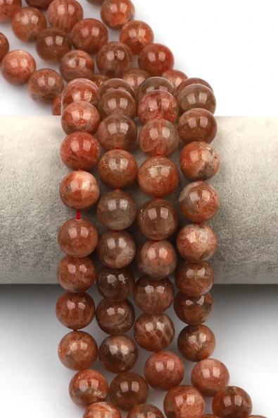 Güneş Taşı Doğaltaş Dizi 12 mm Küre Kesim ürün görseli