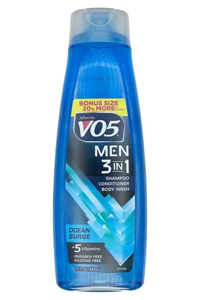 Alberto VO5 MEN 3in1 Ocean Surge Şampuan 443ML