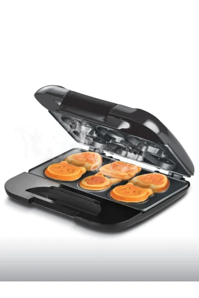 Kiwi Ksm-2405K Elektrikli Waffle Makinesi Çocuk Portatif Mutfak Mini Waffle Izgara - 2