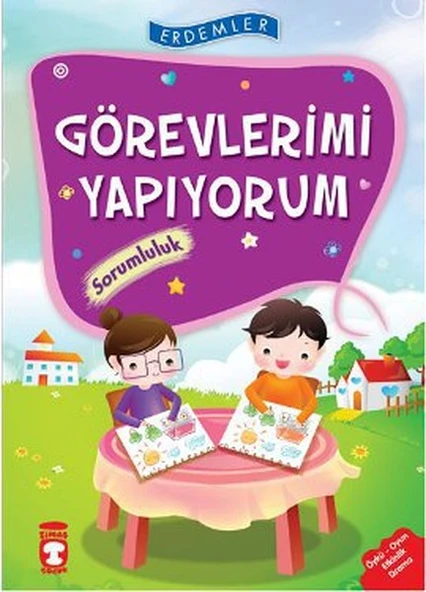 Görevlerimi Yapıyorum Sorumluluk - Erdemler 1 NECLA SAYDAM, NURAY TÜRKYILMAZ, RUKİYE KARAKÖSE, SAADET KOCAGÖZ UZUN, VAHİDE ULUSOY GÖKÇEK ürün görseli