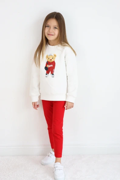 Düz Paça Tayt Takım