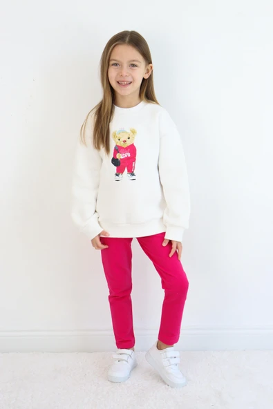 Düz Paça Tayt Takım - 8