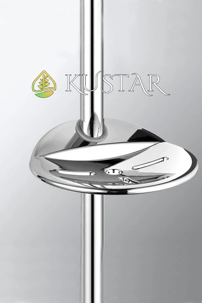 KUSTAR Stockholm Krom Banyo Robot Duş Seti Yağmurlama Tepeleme Duş Sistemleri 5 Yıl Garanti %100 Pirinç - 4