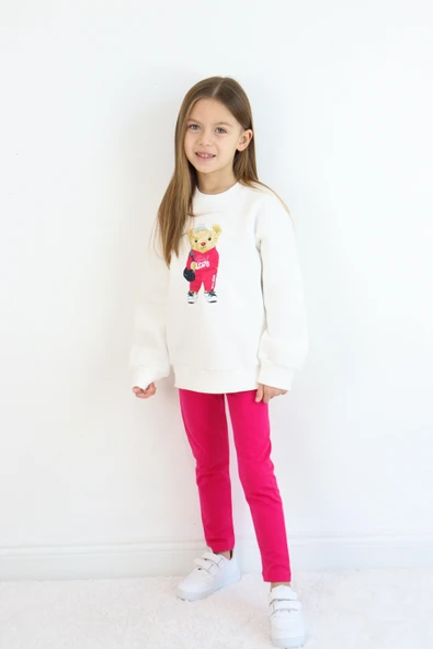 Düz Paça Tayt Takım - 9