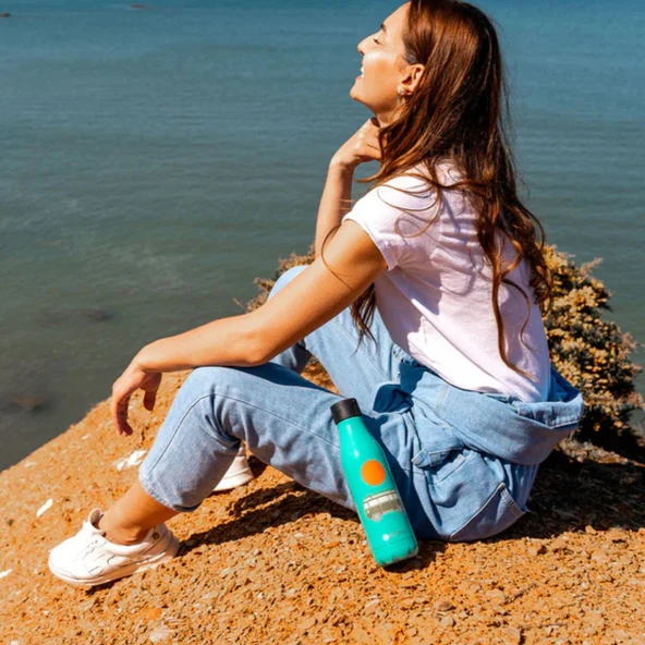 Les Artistes Paris Isı Yalıtımlı Çelik Termos 500ml West Coast  Çok Renkli 500 ML - 12