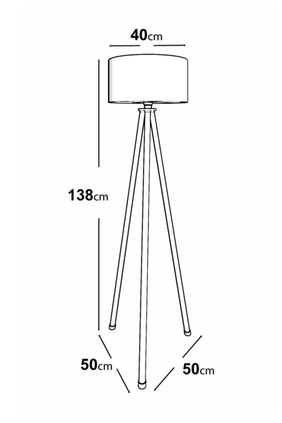 messer DELUXE TRİPOD LAMBADER CAPPUCINO - 4