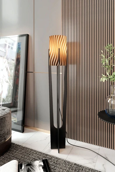 messer MİNİMALİST LAMBADER BLACK - Resim 2