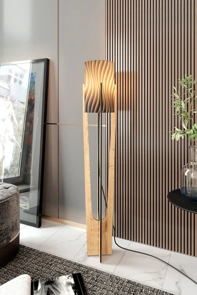 messer MİNİMALİST LAMBADER SAFİR MEŞE - Resim 2