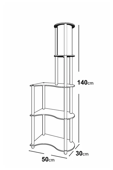 messer YENİ ESTİLO LAMBADER SİYAH - 5