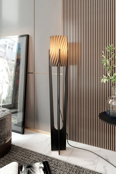 messer MİNİMALİST LAMBADER BLACK - Resim 2