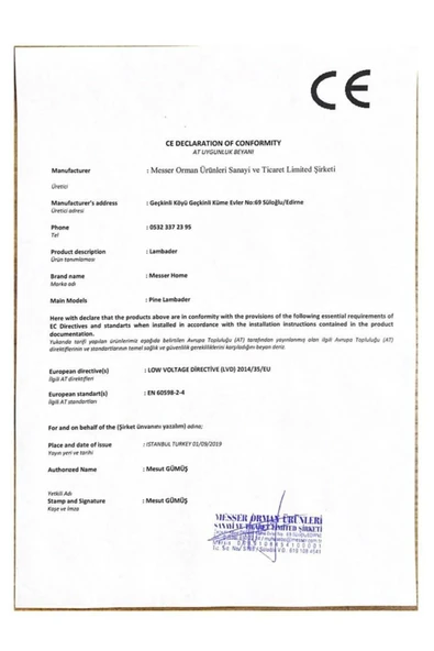 messer QUATTRO raflı lambader MADRAN CEVİZ - 5